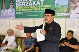 Wujudkan Program Indramayu Berzakat, Desa Babadan Salurkan Zakat Pertanian Kepada 219 Mustahiq