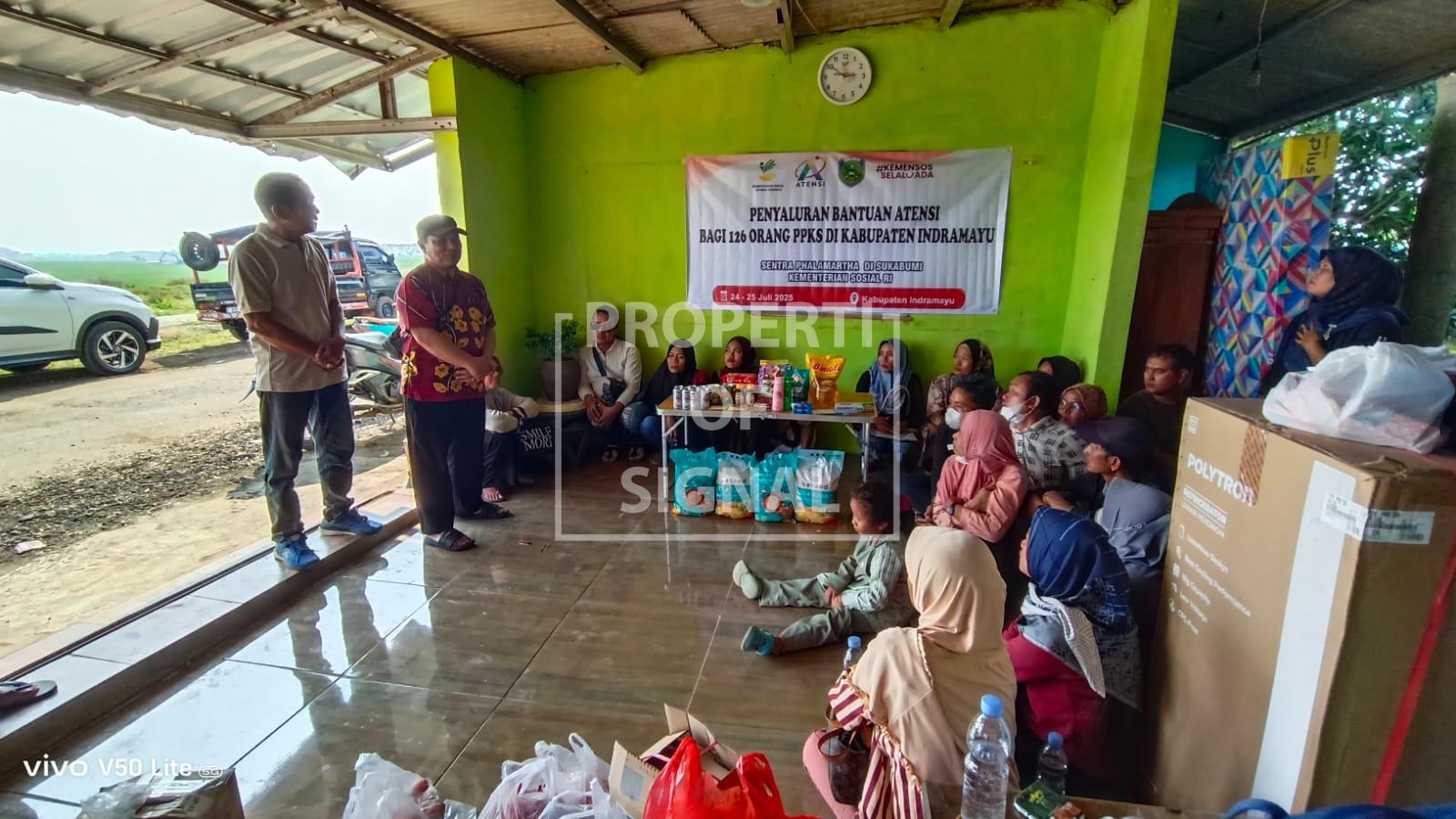 Pemkab Indramayu Salurkan Bantuan ATENSI untuk Warga Indramayu Melalui LKS BapelGold Pemkab Indramayu Salurkan Bantuan ATENSI untuk Warga Indramayu Melalui LKS BapelGold