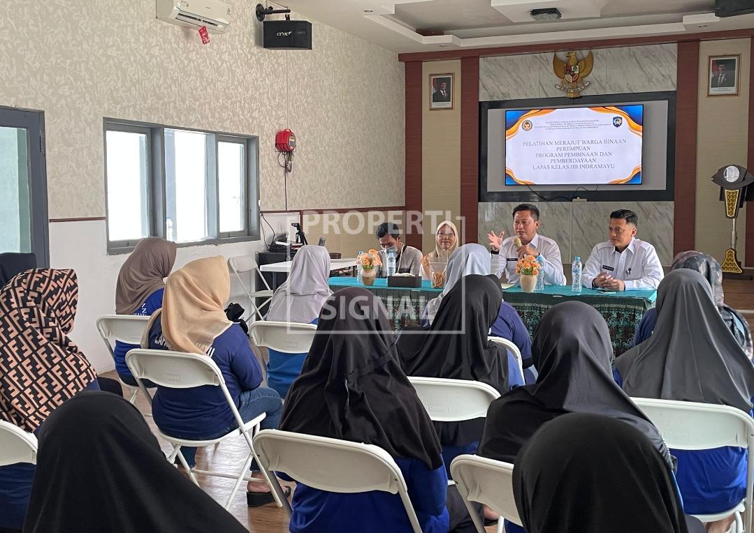 Beri Pelatihan Kerajinan Tas Rajut, Lapas Indramayu Dorong Kemandirian Warga Binaan Beri Pelatihan Kerajinan Tas Rajut, Lapas Indramayu Dorong Kemandirian Warga Binaan