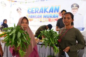 Pemkab Indramayu Gelar Gerakan Pangan Murah, Warga Antusias Serbu Lokasi
