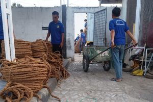 Lapas Indramayu Gandeng PT. Coir Indonesia Global Tingkatkan Kemandirian Warga Binaan Melalui Coco Shade