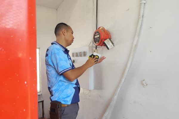 Langkah Preventif Cegah Gangguan Kamtib, Lapas Indramayu Laksanakan Kontrol Keliling Area