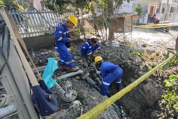 Pertamina Gercep Perbaiki Jalur Pipa di Indramayu