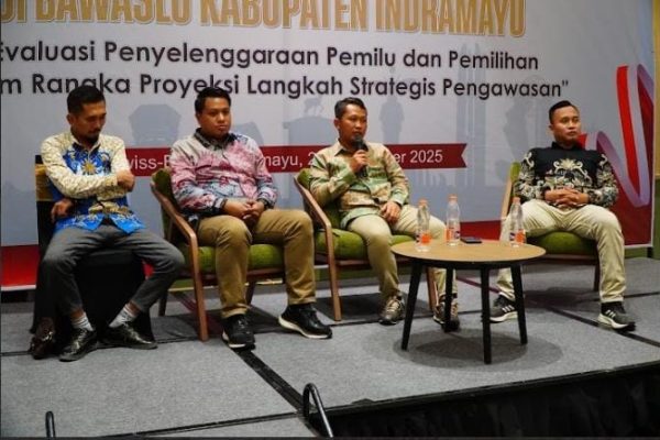 Bawaslu Indramayu Gelar Penguatan Kelembagaan Pengawas Pemilu, Bahas Evaluasi dan Strategi Pengawasan