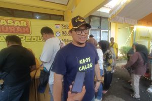 Rangkaian HUT ke-61, Golkar Indramayu Gelar Pasar Murah Sembako Serentak di Seluruh Dapil
