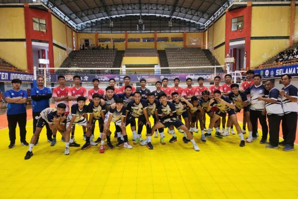 Usai Tundukkan Victory 3-0 di Kejurda Voli U-19, Indramayu Reang Melaju ke Semifinal