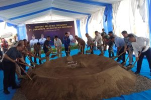 Ground Breaking Pabrik Koper Internasional di Indramayu, PT Quanzhou Jinlin Luggage Bakal Serap Ribuan Tenaga Kerja Lokal