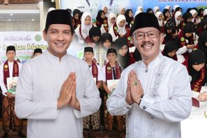 Momen Peringatan Sumpah Pemuda dan Hari Santri Nasional, Bupati Lucky Hakim Sahkan Perbup Pesantren, Harapkan Generasi Muda Indramayu Berakhlak Mulia