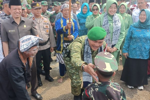TMMD Ke-126 Resmi Dibuka, Wujud Sinergi TNI dan Rakyat Bangun Desa Longok