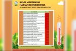 BMKG Kertajati dan BPBD Indramayu Imbau Warga Waspadai Cuaca Panas Ekstrem