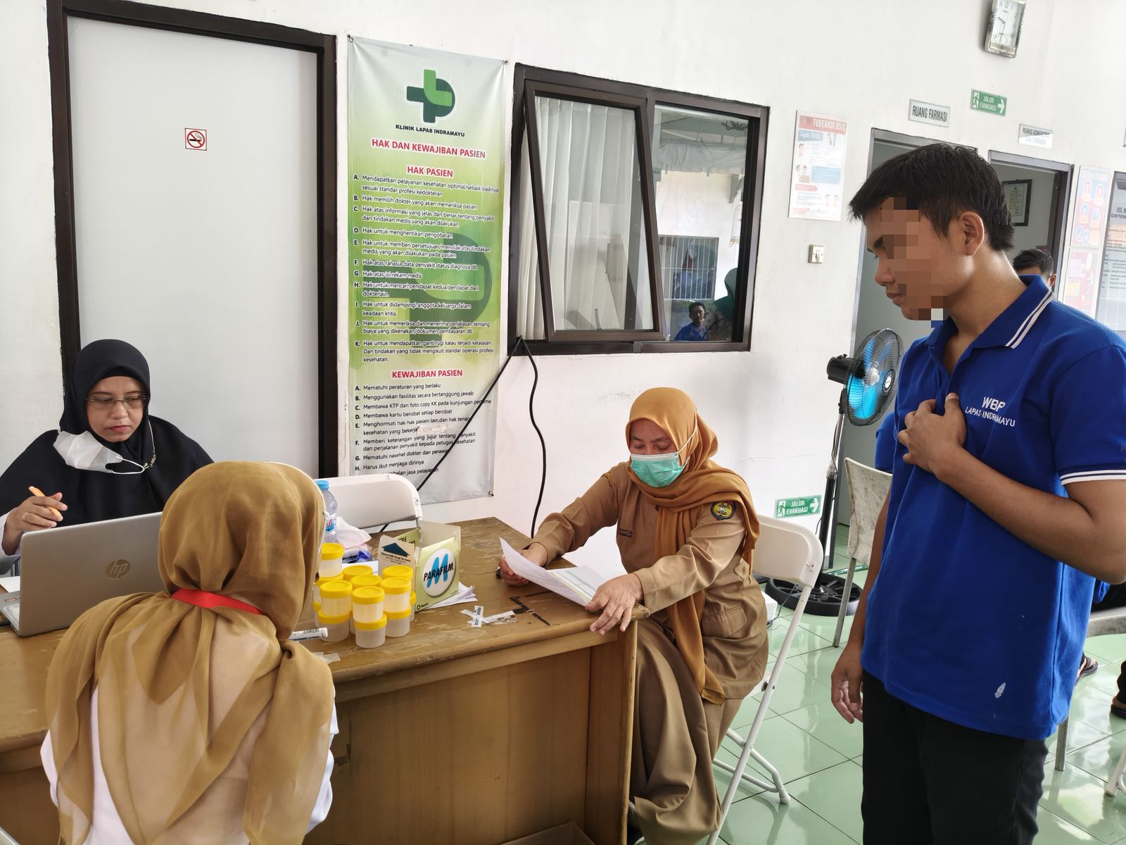 Lapas Indramayu Gelar Skrining Massal Tuberkolosis bagi Warga Binaan Selama Tiga Hari Lapas Indramayu Gelar Skrining Massal Tuberkolosis bagi Warga Binaan Selama Tiga Hari