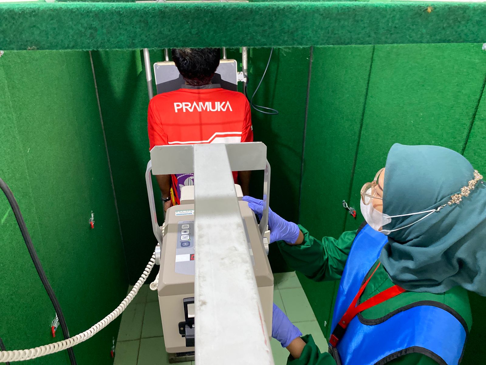 Hari Ketiga Skrining TB di Lapas Indramayu, 182 Warga Binaan Jalani Pemeriksaan CXR Hari Ketiga Skrining TB di Lapas Indramayu, 182 Warga Binaan Jalani Pemeriksaan CXR