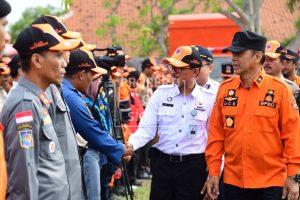 Antisipasi Bencana Hidrometeorologi, BPBD Indramayu Gelar Apel Siaga Harapkan Desa Tangguh dan Pastikan Sekolah Aman