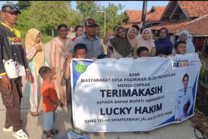 Rehabilitasi Jalan Blok Pecantilan Rampung Diperbaiki, Warga Pagirikan: “Terima Kasih Bapak Bupati!”