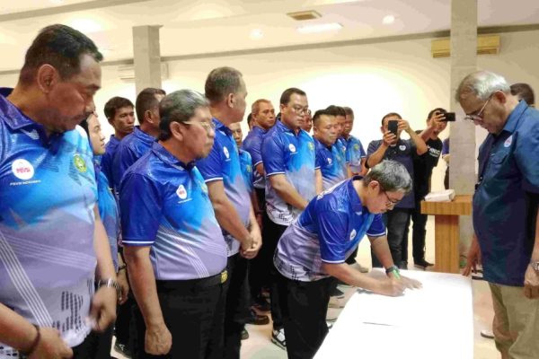 Kepengurusan Baru PBVSI Indramayu Resmi Dilantik, Uho Fokus Tingkatkan Pembinaan dan Prestasi Atlet Daerah