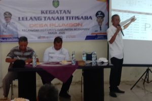 Desa Plumbon Laksanakan Lelang Tanah Sawah Titisarah Untuk Musim Garapan Tahun 2025/2026.