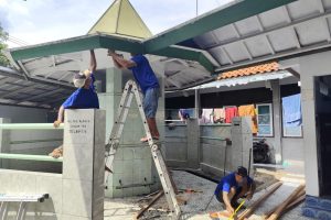 Peringati Hari Bhakti Kemenimipas, Lapas Kelas IIB Indramayu Gelar Baksos Perbaiki Masjid Al Mujahidin
