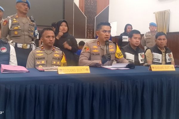 Satreskrim Polres Indramayu Lumpuhkan Dua Residivis Curanmor, 7 Motor Disita