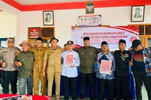 Head To Head Pemilihan Kuwu Desa Pawidean Kecamatan Jatibarang, Suasana Tetap Kondusif Dan Aman.