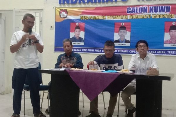 KPPS Pilwu Desa Plumbon Mendapat Bimbingan Teknis Tentang Pemungutan Dan Penghitungan Suara.
