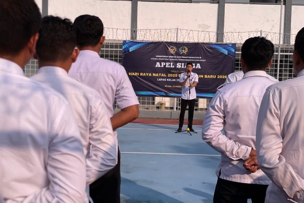 Apel Siaga Nataru 2025–2026, Lapas Kelas IIB Indramayu Perkuat Kesiapsiagaan Pengamanan