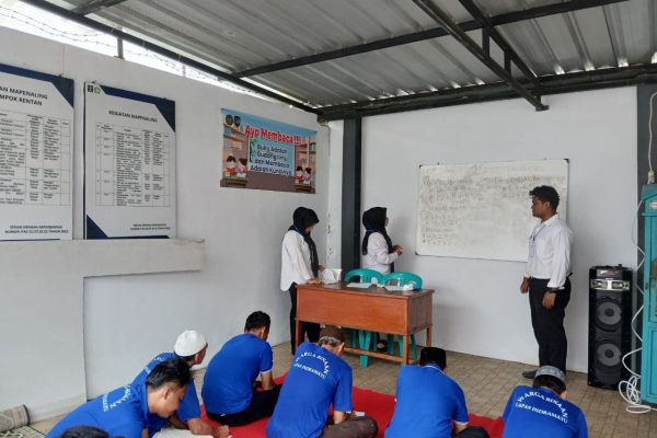 Tingkatkan Literasi Warga Binaan, Lapas Indramayu Gelar Program Calistung