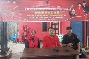 Musancab PAC PDI Perjuangan Se-Kabupaten Indramayu Digelar Serentak Selama Tiga Hari
