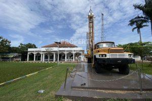 Unik, Menara Masjid Al-Muhtadiin Indramayu dari Truk Pengeboran 1985