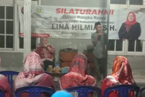 Silaturahmi Ke Desa Plumbon Dalam Rangka Reses, Lina Hilmia, S.H Dengarkan Aspirasi Pembangunan Masyarakat