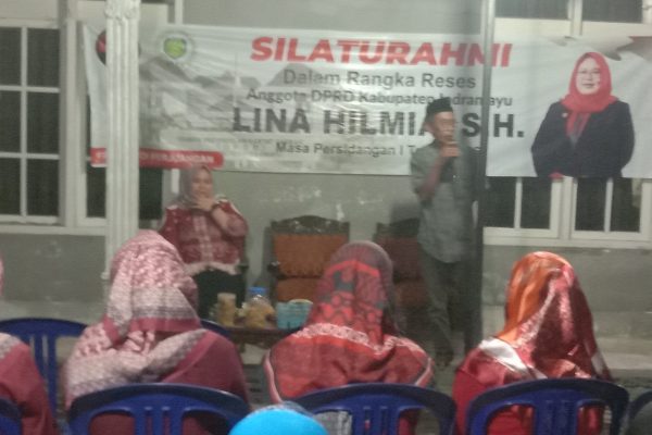 Silaturahmi Ke Desa Plumbon Dalam Rangka Reses, Lina Hilmia, S.H Dengarkan Aspirasi Pembangunan Masyarakat