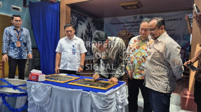 Launching Rumah Berdaya, Bupati Lucky Hakim Apresiasi PT. PG Rajawali II Dalam Pemberdayaan Masyarakat