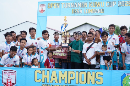 Gelar Turnamen Kuwu Cup 2026, Pemerintah Desa Lombang Eratkan Masyarakat Dengan Olahraga