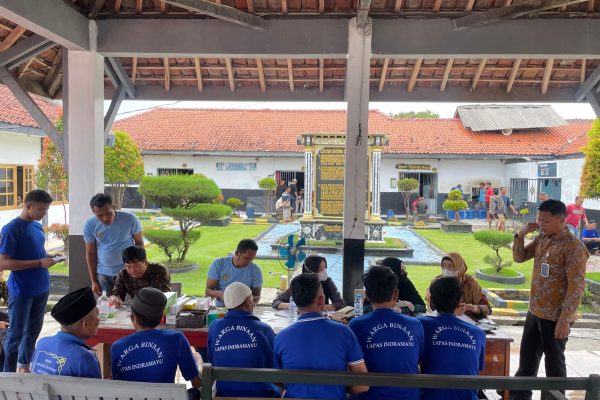 Jempol YanKes Lapas Indramayu, Jemput Bola Jaga Kesehatan Warga Binaan