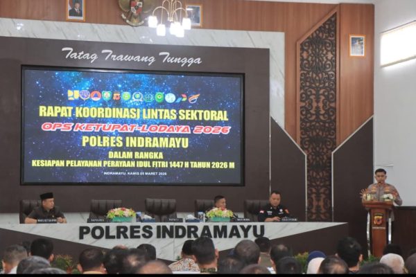 Jelang Mudik 2026, Polres Indramayu Gelar Rakor Lintas Sektoral