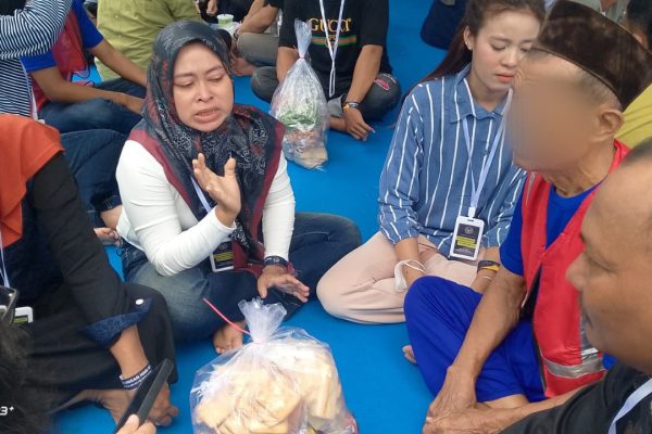 Momen Haru Idul Fitri, Lapas Indramayu Fasilitasi Kunjungan Warga Binaan