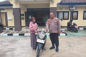 Polres Indramayu Berhasil Kembalikan Motor Hilang ke Pemilik