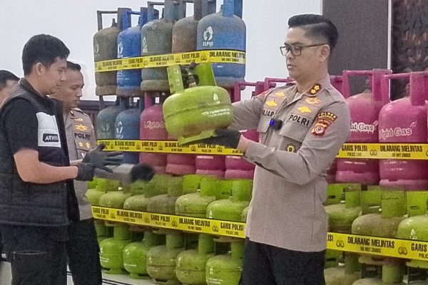 Polres Indramayu Ungkap Penyalahgunaan LPG dan Pertalite di Gantar