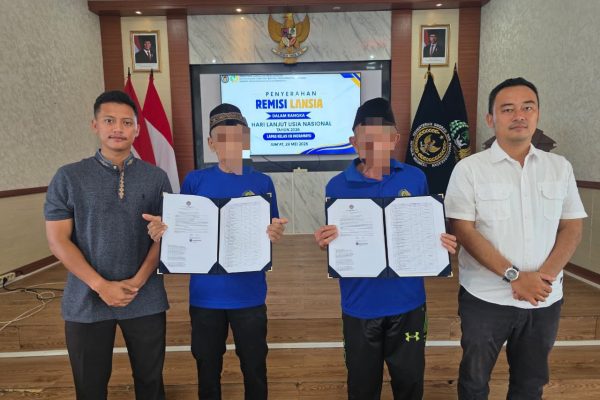 Sejalan Kebijakan Nasional, Lapas Indramayu Berikan Remisi Lansia sebagai Bentuk Penghargaan atas Perubahan Diri